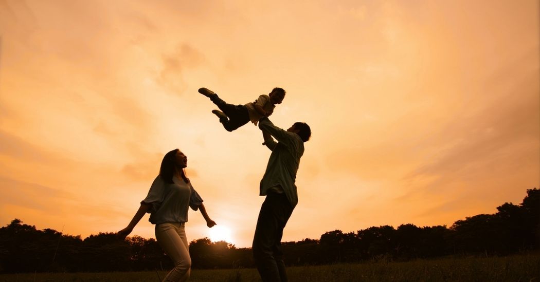 parents with foster child